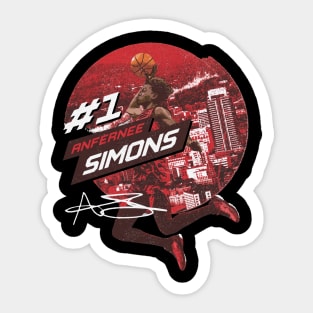 Anfernee Simons Portland City Emblem Sticker